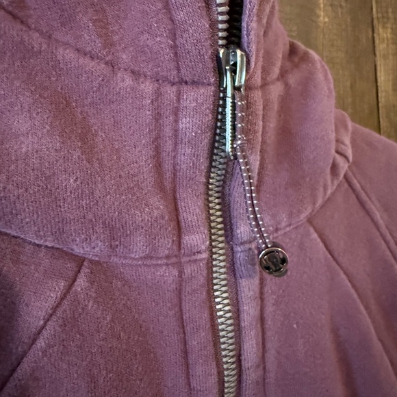 lululemon athletica womens Plum zip up Hoodie - Picture 4 of 7